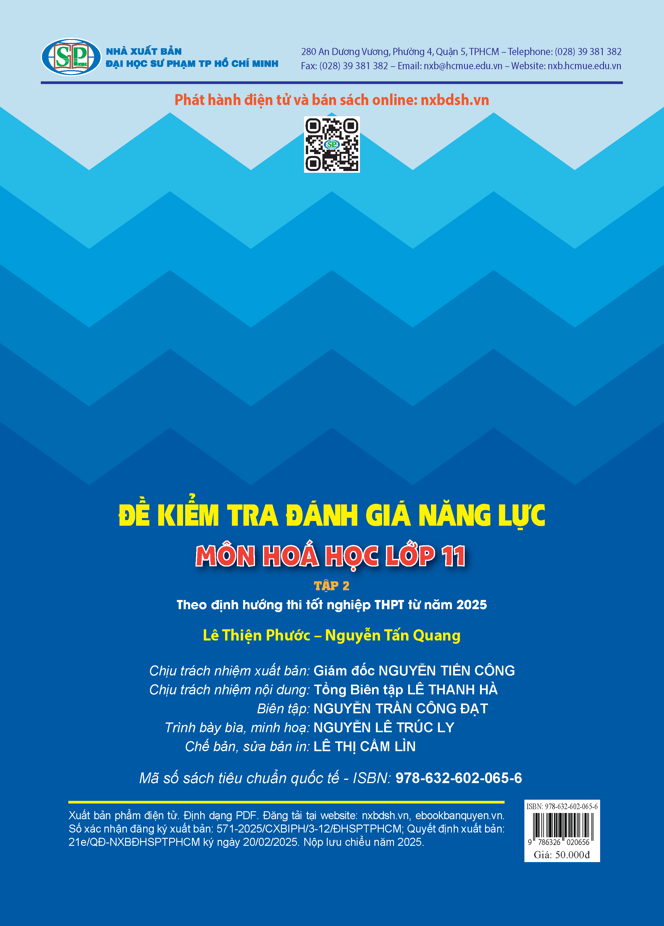 Đề kiểm tra đánh giá năng lực môn Hoá học lớp 11 (tập 2) – Theo định hướng thi tốt nghiệp THPT từ năm 2025