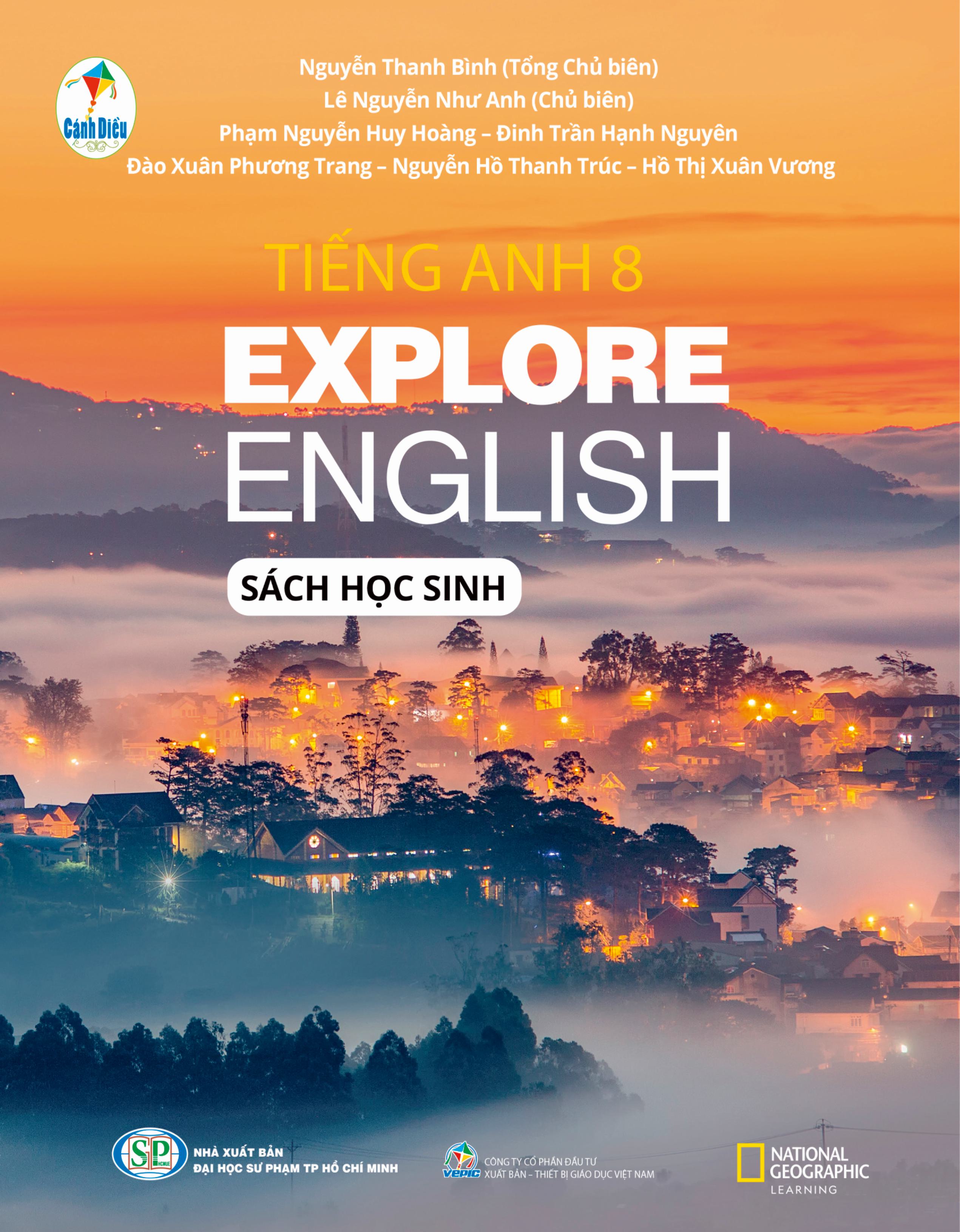 Tiếng Anh 8 - Explore English - Sách học sinh (thuộc bộ sách Cánh Diều)