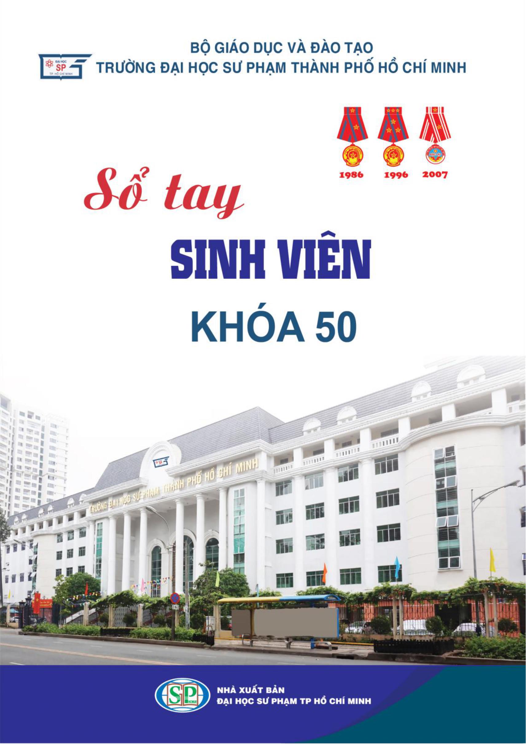 Sổ tay sinh viên Khóa 50