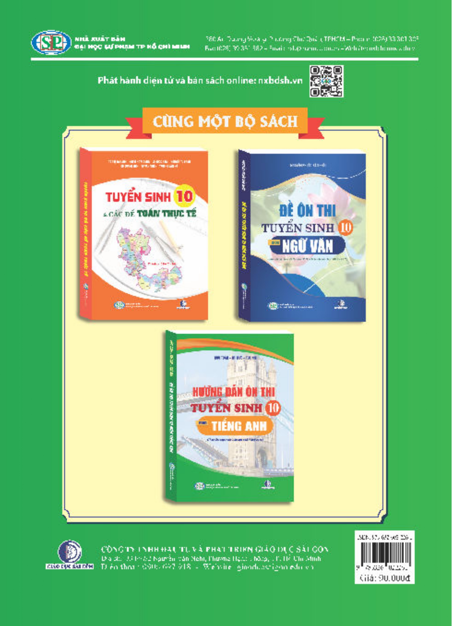 Hướng dẫn ôn thi tuyển sinh lớp 10 môn Tiếng Anh (Theo Chương trình Giáo dục phổ thông 2018)