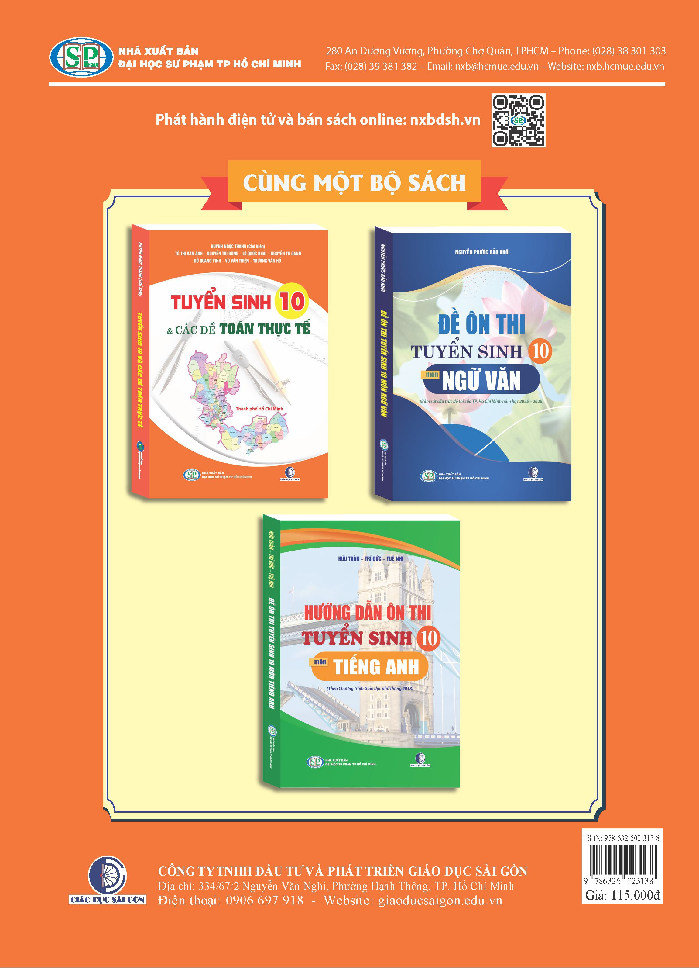 Tuyển sinh 10 và các đề toán thực tế
