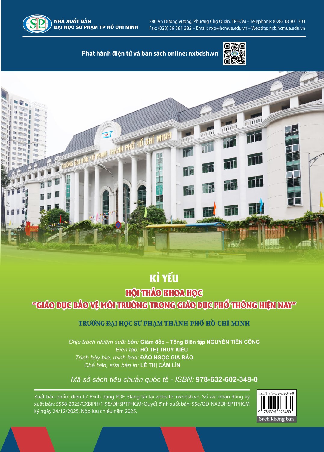 Hội thảo khoa học "Giáo dục bảo vệ môi trường trong giáo dục phổ thông hiện nay"