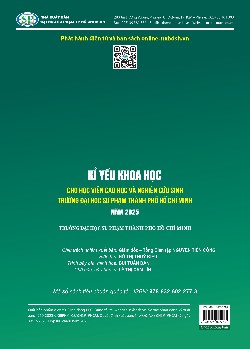 Kỉ yếu khoa học cho học viên cao học và nghiên cứu sinh Trường Đại học Sư phạm thành phố Hồ Chí Minh năm 2025