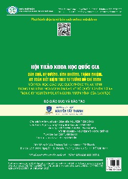 Hội thảo khoa học Quốc gia “Dân chủ, kỉ cương, tình thương, trách nhiệm, an toàn, tiết kiệm theo tư tưởng Hồ Chí Minh với môn học Giáo dục quốc phòng và an ninh (QP&AN) trong tình hình mới góp phần bảo vệ Tổ quốc từ sớm, từ xa trong kỉ nguyên mới”