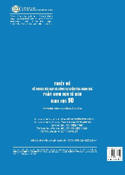 Thiết kế Kế hoạch bài dạy và công cụ kiểm tra đánh giá phần sinh học tế bào - Sinh học 10